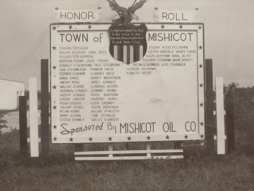 WWII Service Sign